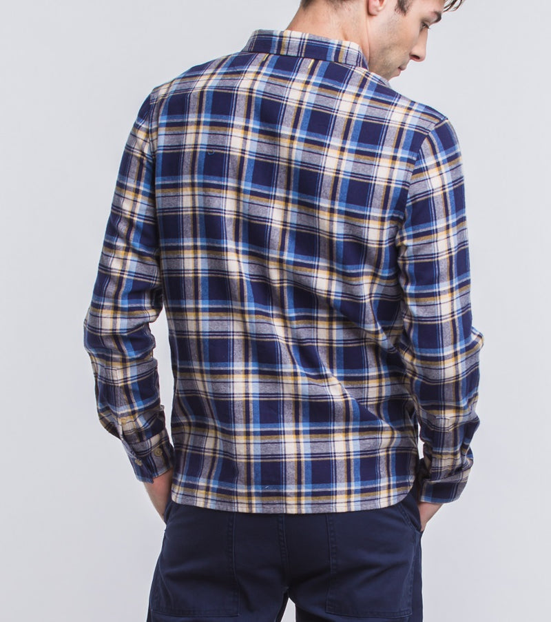 Canyon Button Up - Organic cotton y/d-Roamers Brand
