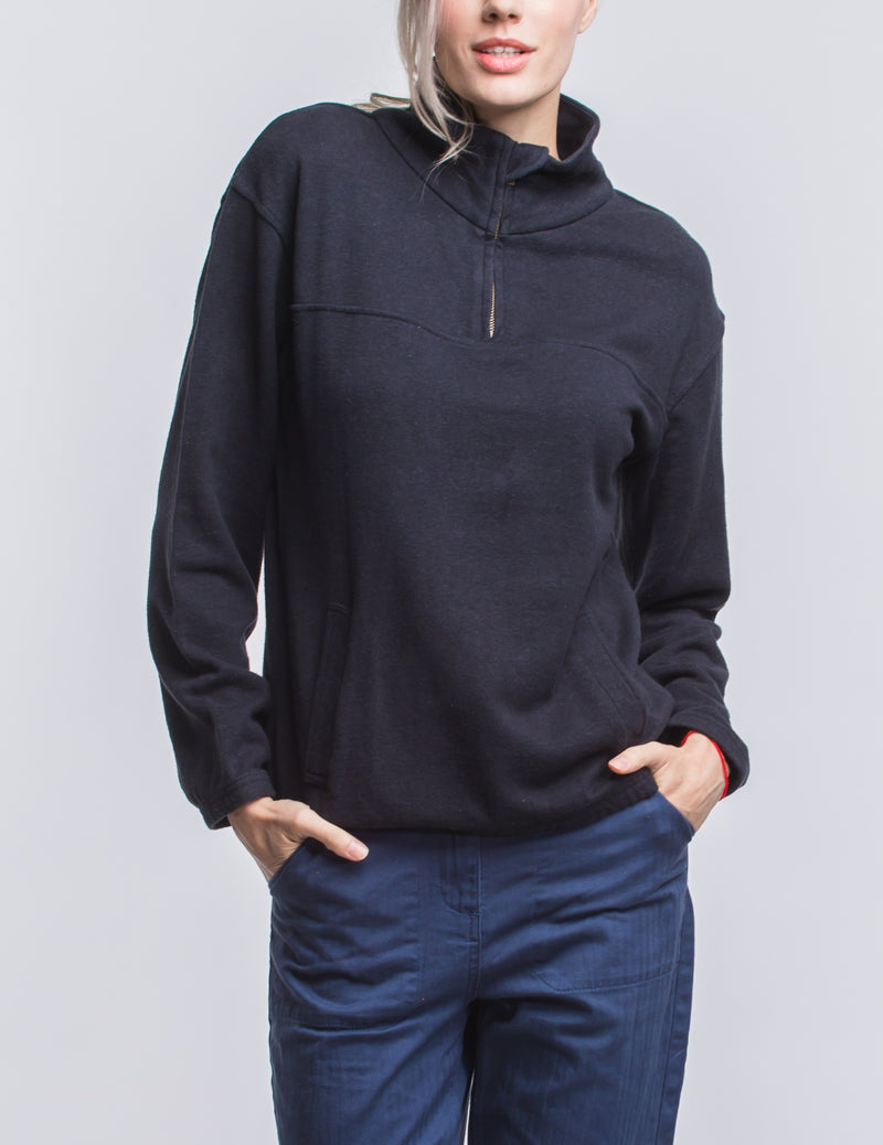 Helka Popover -Hemp Organic Cotton French Terry-Roamers Brand