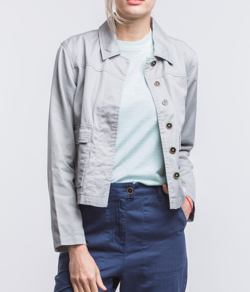 Sykes Crop Coat - Hemp Organic Cotton-Roamers Brand