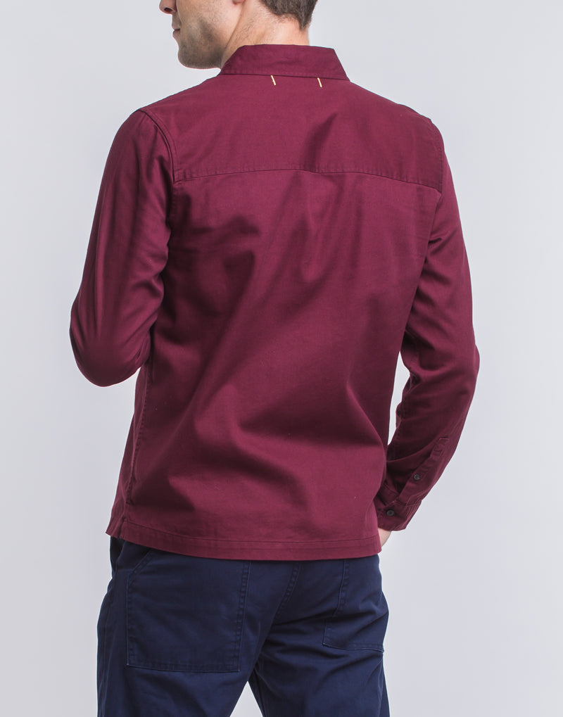 Plaskett Shirt (Organic cotton twill) OGT-Roamers Brand