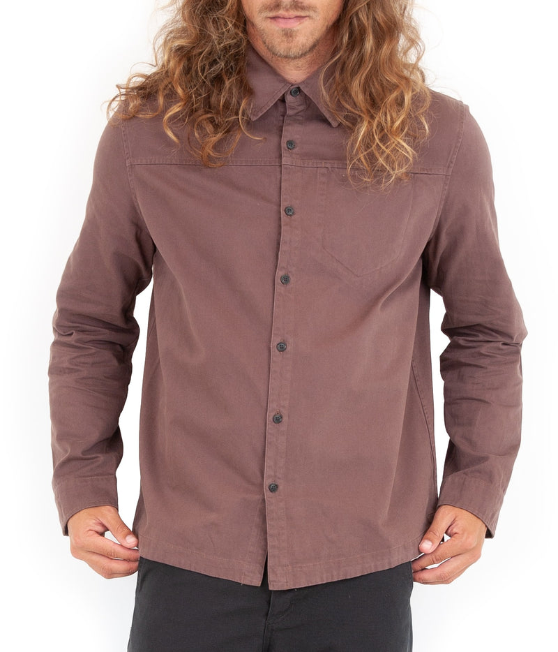 Plaskett Shirt - (Organic cotton twill) OGT-Roamers Brand