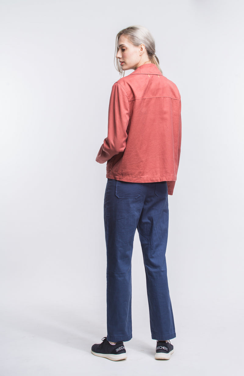 Sykes Crop Coat - Hemp Organic cotton-Roamers Brand